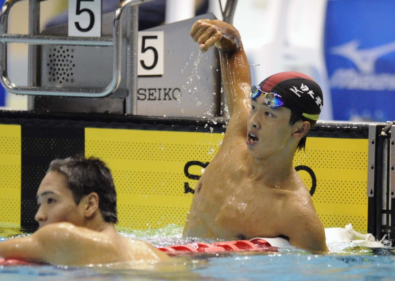 第38回全国JOCジュニアオリンピックカップ夏季水泳競技大会 400m自由形・1500m自由形 2冠