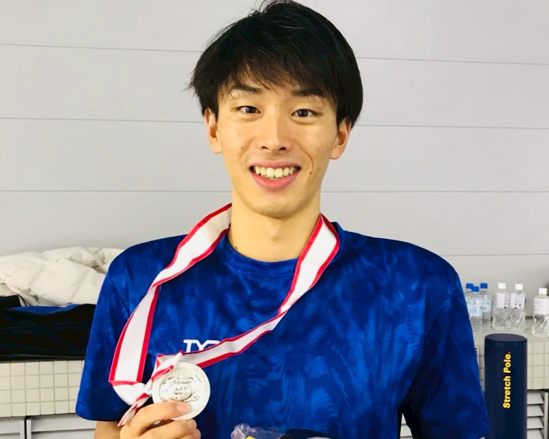 第96回日本選手権水泳競技大会 800m自由形・1500m自由形 準優勝