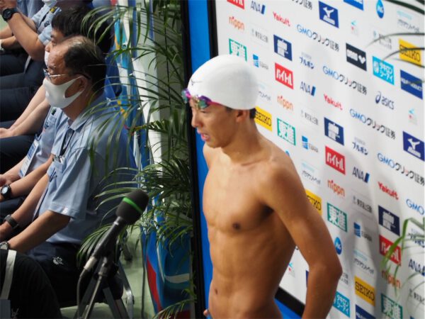 第８回日本社会人選手権水泳競技大会1500m自由形3位入賞