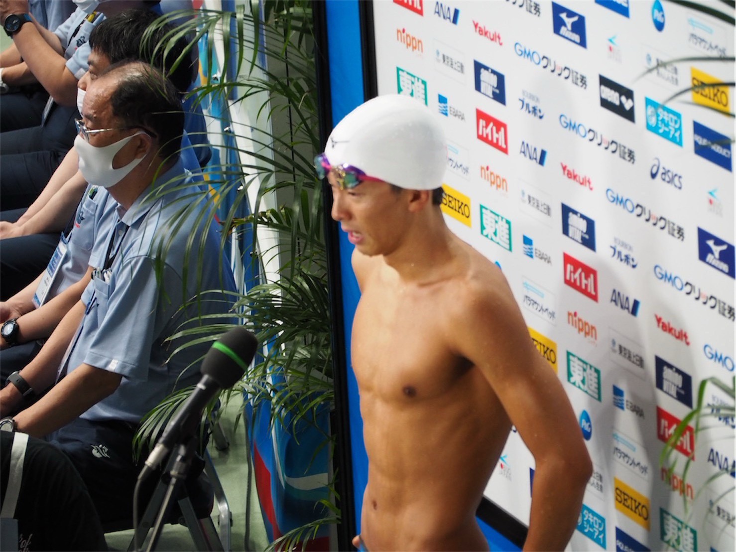第８回日本社会人選手権水泳競技大会1500m自由形3位入賞